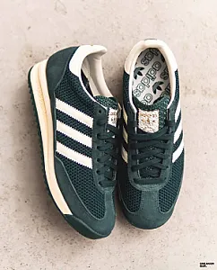 Adidas SL 72 RS темно-зелені - розмір 40 - фото 1
