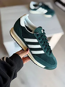 Adidas SL 72 RS темно-зелені - розмір 40 - фото 3