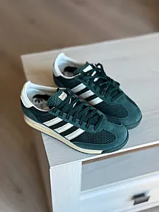 Adidas SL 72 RS темно-зелені - розмір 40 - фото 4