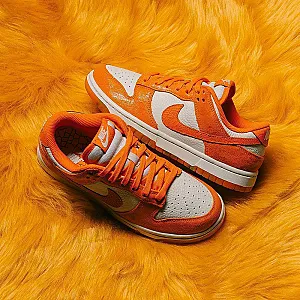 Nike Dunk Cracked Orange помаранчево-білі - розмір 43 - фото 2