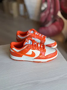 Nike Dunk Cracked Orange помаранчево-білі - розмір 43 - фото 6