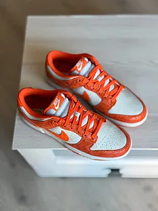 Nike Dunk Cracked Orange помаранчево-білі - розмір 43 - фото 7