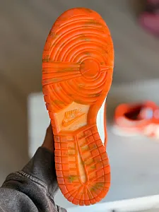 Nike Dunk Cracked Orange помаранчево-білі - розмір 43 - фото 8