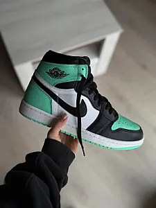Nike Air Jordan 1 чорні з м'ятним - розмір 42 - фото 3