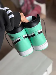 Nike Air Jordan 1 чорні з м'ятним - розмір 42 - фото 5
