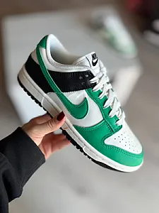 Nike Dunk Low White/Green - розмір 36 - фото 1