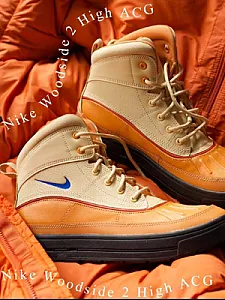 Nike Woodside 2 High ACG помаранчево-бежеві - розмір 38 - фото 1