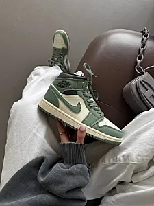Nike Air Jordan 1 зелені - розмір 43 - фото 2