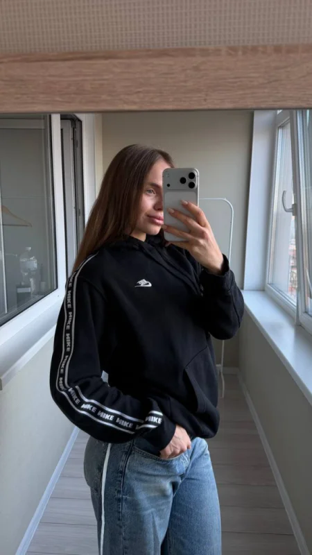 Nike худі чорне - розмір M