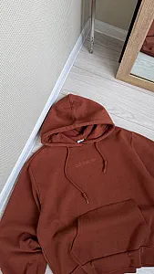 Adidas худі теракотове - розмір M - фото 2