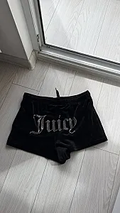 Juicy Couture шорти чорні - розмір L - фото 3