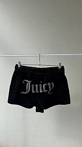 Juicy Couture шорти чорні - розмір L - фото 5