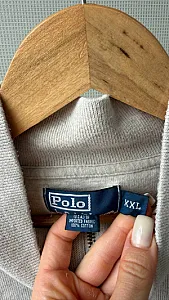 Ralph Lauren зіп-світшот світло-сірий - розмір XXL - фото 4