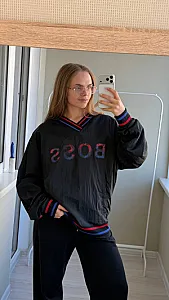 Hugo Boss Нейлоновий світшот Boss NBA чорний - розмір L - фото 2