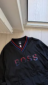 Hugo Boss Нейлоновий світшот Boss NBA чорний - розмір L - фото 8