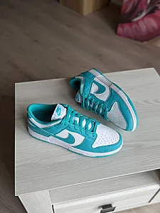 Nike Dunk Nature бірюзово-білі - розмір 44 - фото 4