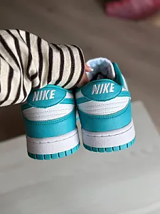 Nike Dunk Nature бірюзово-білі - розмір 44 - фото 5