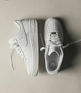 Nike Air Force 1 Low Wmns білі - розмір 39 - фото 4