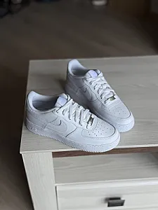 Nike Air Force 1 Low Wmns білі - розмір 39 - фото 6