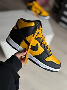 Nike Dunk Retro чорно-жовті - розмір 44 - фото 3
