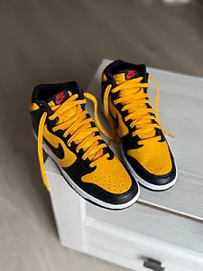 Nike Dunk Retro чорно-жовті - розмір 44 - фото 5