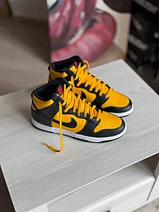 Nike Dunk Retro чорно-жовті - розмір 44 - фото 7