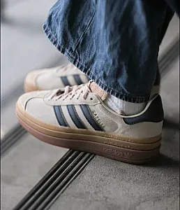 Adidas Gazelle Bold кремово-білі - розмір 38 - фото 2