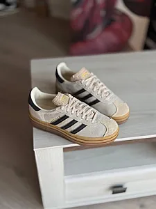 Adidas Gazelle Bold кремово-білі - розмір 38 - фото 6