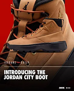 Nike Air Jordan City Boot Flax Brown/Black коричневі - розмір 45 - фото 2
