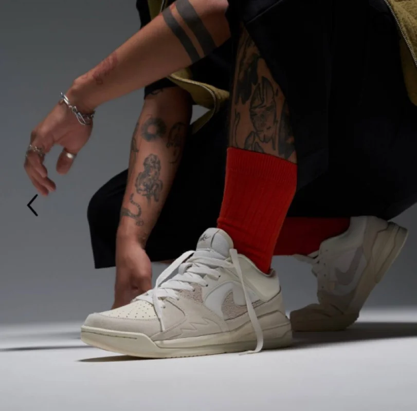 Nike Air Jordan Stadium 90 білі - розмір 45