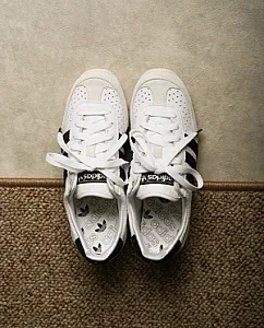 Adidas Japan білі, чорні - розмір 37 - фото 6
