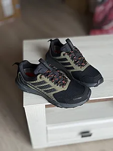 Adidas Terrex Tracefinder 2 Clima чорно-оливкові - розмір 43 - фото 5