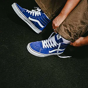 Vans Sk8-Hi Beacon Blue сині - розмір 42 - фото 1