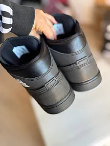 Nike Air Jordan 1 Mid чорні - розмір 47 - фото 7