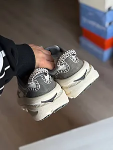Hoka Bondi B3LS Alabaster Astroid сірі - розмір 42 - фото 5