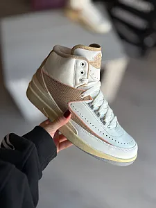 Nike Air Jordan 2 Retro білі - розмір 37 - фото 3