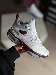 Nike Air Jordan Stay Loyal 3 біло-бордові - розмір 40 - фото 3