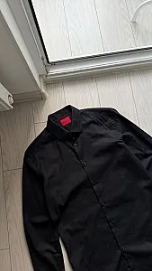 Hugo Boss Hugo сорочка чорна - розмір M - фото 3