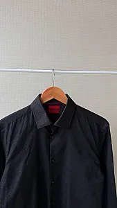Hugo Boss Hugo сорочка чорна - розмір M - фото 6