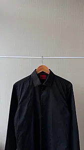 Hugo Boss Hugo сорочка чорна - розмір M - фото 7