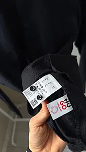 Hugo Boss Hugo сорочка чорна - розмір M - фото 8