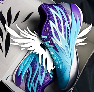 Puma LaMelo MB.02 Mid Fade бірюзово-фіолетові - розмір 44 - фото 2
