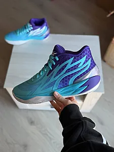 Puma LaMelo MB.02 Mid Fade бірюзово-фіолетові - розмір 44 - фото 3