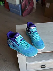 Puma LaMelo MB.02 Mid Fade бірюзово-фіолетові - розмір 44 - фото 7