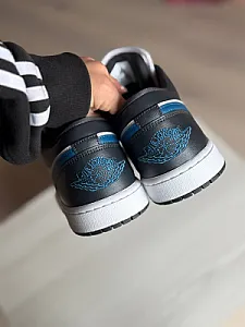 Nike Air Jordan 1 Low Anthracite Industrial Blue - розмір 44 - фото 5