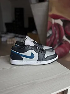 Nike Air Jordan 1 Low Anthracite Industrial Blue - розмір 44 - фото 6