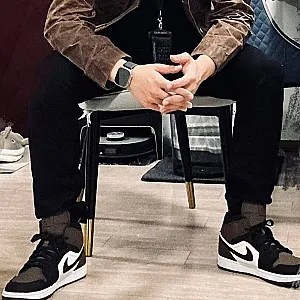 Nike Air Jordan 1 коричневі - розмір 43 - фото 2