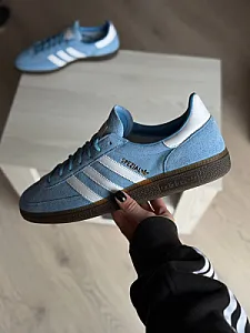 Adidas Handball Spezial блакитні - розмір 46 - фото 4