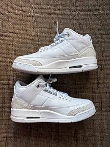Nike Air Jordan 3 Retro Pure Money білі - розмір 42 - фото 3