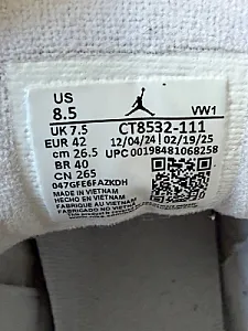 Nike Air Jordan 3 Retro Pure Money білі - розмір 42 - фото 5